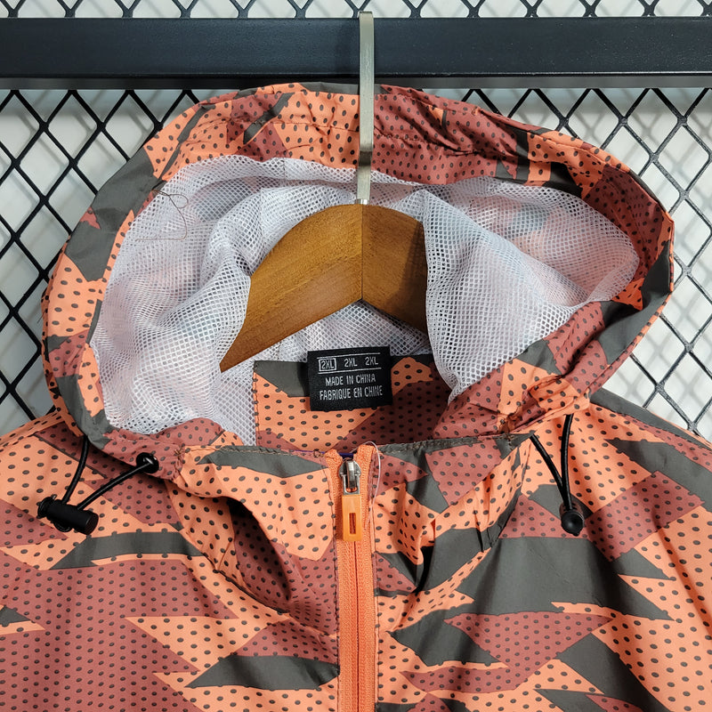 Jaqueta Nike - Corta vento Camuflado Orange