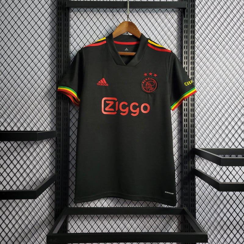 Camiseta De Futebol Ajax Edição Bob Marley