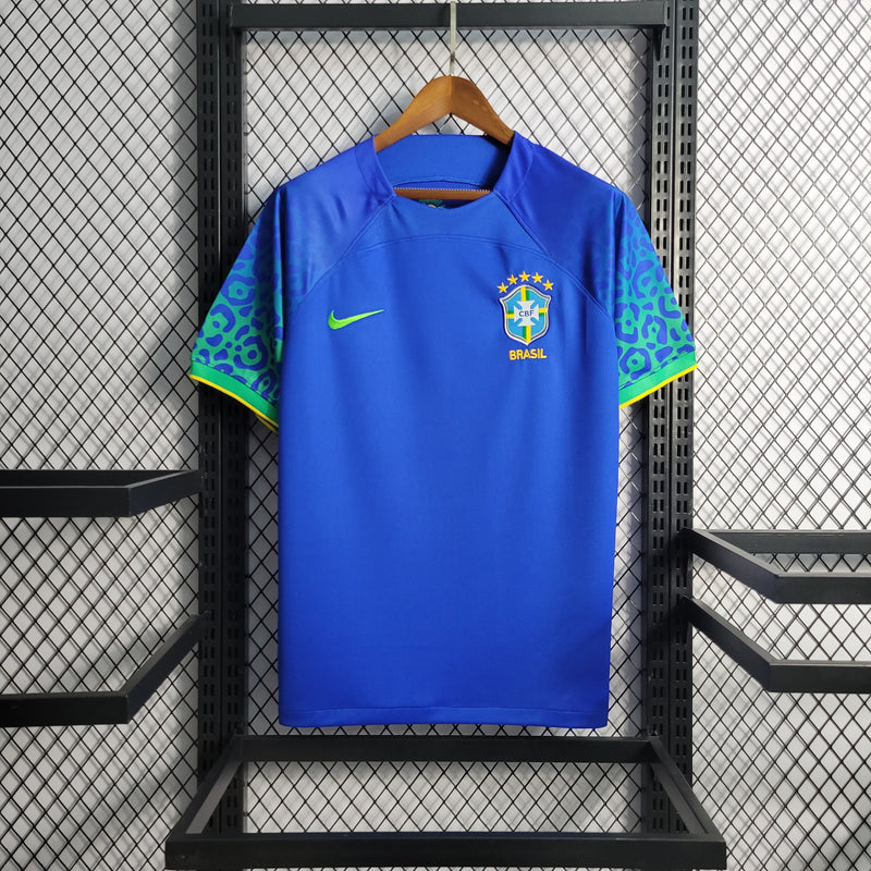 Camisa Brasileira Azul - Copa Qatar 2022