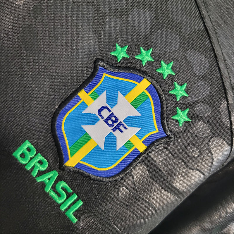 Camisa Feminina Seleção brasileira Edição especial Fan - Black edition