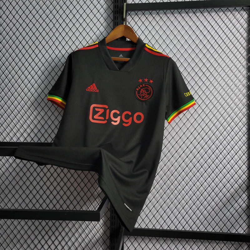Camiseta De Futebol Ajax Edição Bob Marley
