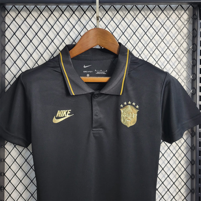 Camisa Seleção Brasileira Feminina - Black Gold
