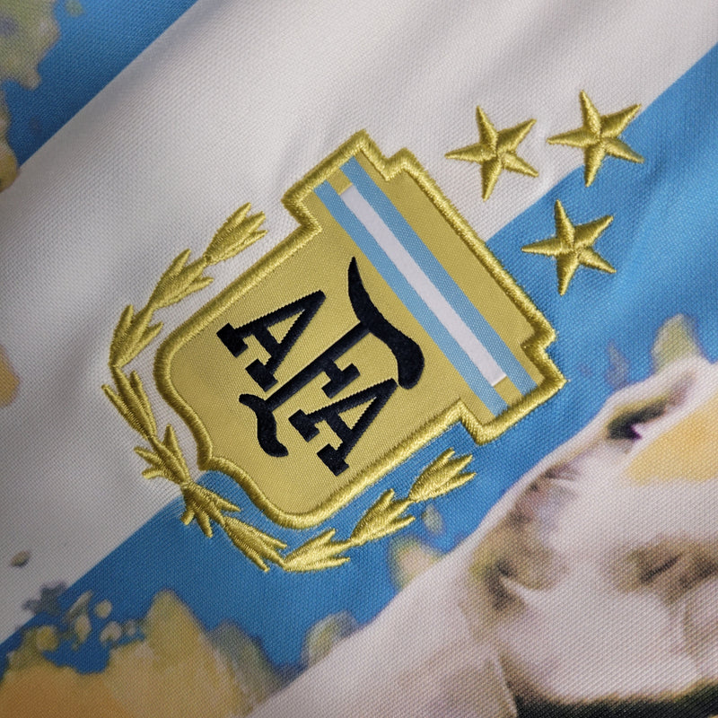 Camisa  Argentina World Cup Championship Commemorative Edition